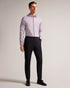 CONIFUR-Shirts-If you're looking for a shirt to stand out in, look no further than CONIFUR. Made from a comfortable cotton blend, its geometric spot print is the star of this smart piece. Button up shirt Cotton blend Long sleeved Geometric circle print Contrast lining Tobias is 6'1" / 1.86m and wears Light Blue in a Ted size 3- Ted Baker Romania